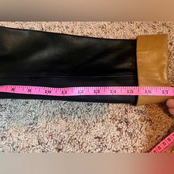 Vera‎ Pelle Vintage Italian Leather Jacket Women’s Size Medium - Picture 8 of 11